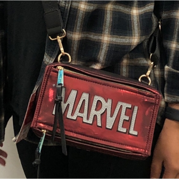 Fred Segal Handbags - Marvel Red and Silver Women's Bag